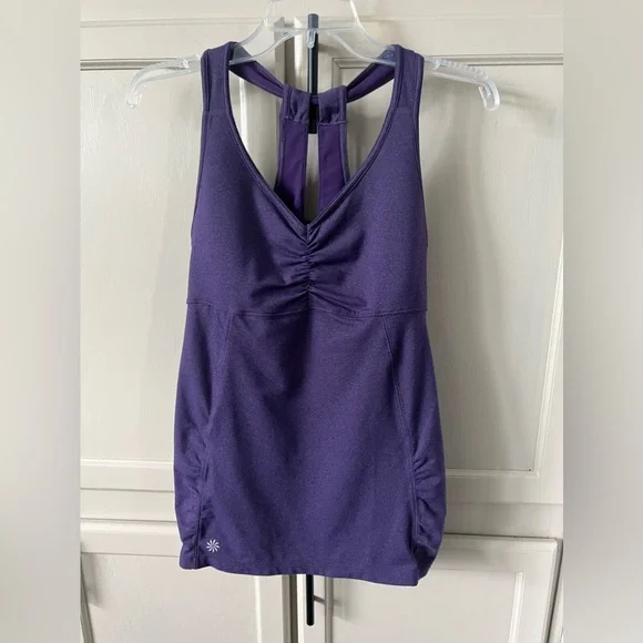 028 Athleta Tree of Life Racerback Tank - Picture 1 of 8